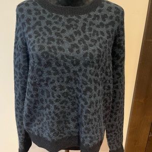 Rails Leopard Print Sweater